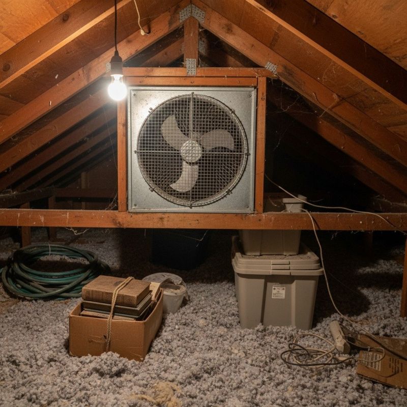 Attic Fan Installation
